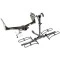 Trailer Tow Hitch For 11-26 Dodge Durango 14-21 Jeep Grand Cherokee EcoDiesel Platform Style 2 Bike Rack w/ Anti Rattle Hitch Lock