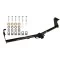 Trailer Tow Hitch For 11-16 Nissan Quest Platform Style 2 Bike Rack w/ Anti Rattle Hitch Lock