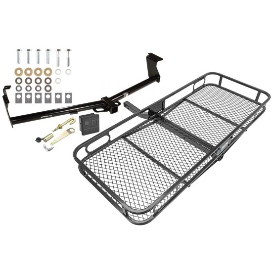 Trailer Tow Hitch For 11-16 Nissan Quest Basket Cargo Carrier Platform Hitch Lock and Cover