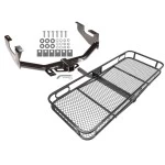Trailer Tow Hitch For 97-03 Ford F-150 2004 Heritage 97-99 F-250 Light Duty 99-07 F-250 F-350 Super Duty Basket Cargo Carrier Platform w/ Hitch Pin