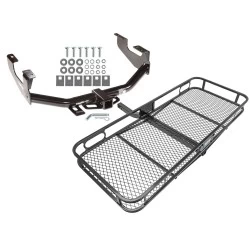 Trailer Tow Hitch For 97-03 Ford F-150 2004 Heritage 97-99 F-250 Light Duty 99-07 F-250 F-350 Super Duty Basket Cargo Carrier Platform w/ Hitch Pin