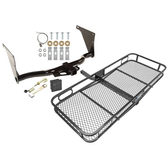 Trailer Tow Hitch For 13-19 Ford Escape Basket Cargo Carrier Platform Hitch Lock and Cover