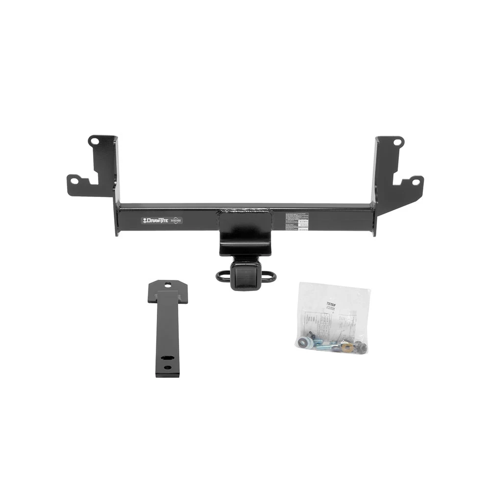 Custom Fit Trailer Hitch 2" Drop Ball-Mount w/ Pin/Clip 1-7/8" and 2" Chrome Ball Installation Hardware Installation Instructions 75761 23 63845 63816 Draw-Tite Trailer Tow Hitch 13-15 BMW X1 w/Panoramic Moonroof Receiver 1-7/8" and 2 Trailer Tow Hitch For 13-15 BMW X1 w/Panoramic Moonroof Receiver w/ 1-7/8" and 2" Ball