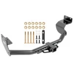 Trailer Tow Hitch For 13-18 Hyundai Santa Fe Sport Kia Sorento Platform Style 2 Bike Rack w/ Anti Rattle Hitch Lock