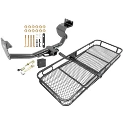 Trailer Tow Hitch For 13-18 Hyundai Santa Fe Sport 5Passenger 14-15 KIA Sorento Basket Cargo Carrier Platform Hitch Lock and Cover