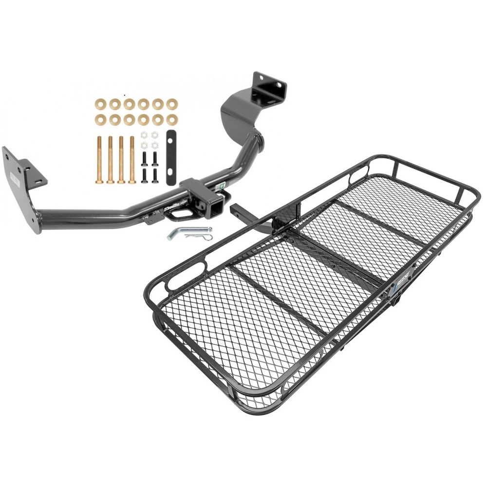 Trailer Tow Hitch For 13-18 Hyundai Santa Fe Sport 5Passenger 14-15 KIA Sorento Basket Cargo Carrier Platform w/ Hitch Pin