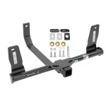 Trailer Tow Hitch For 10-15 Mercedes GLK350 Platform Style 2 Bike Rack w/ Anti Rattle Hitch Lock