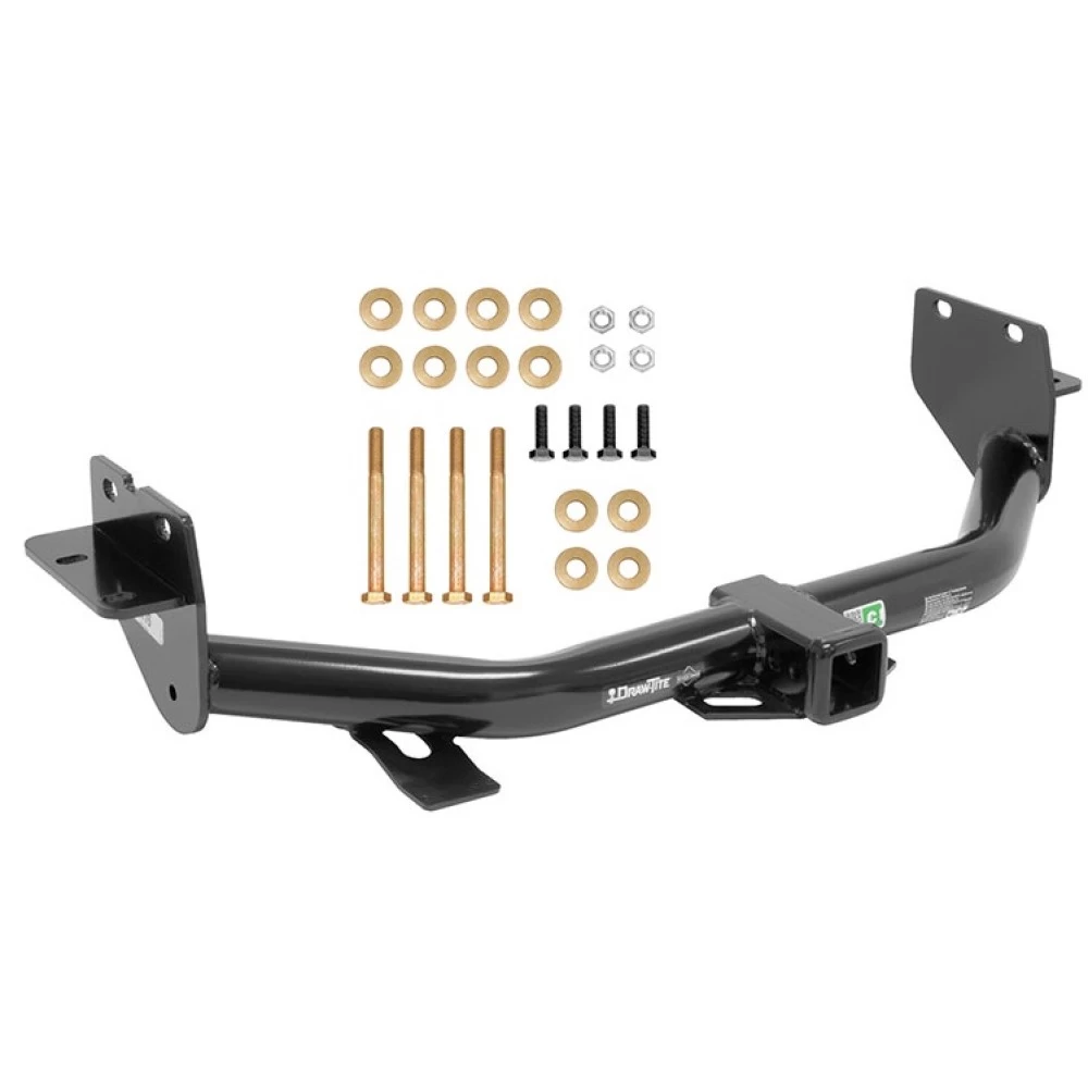 Trailer Tow Hitch For 13-18 Hyundai Santa Fe 6/7 Passenger 2019 XL ONLY Platform Style 2 Bike Rack w/ Anti Rattle Hitch Lock