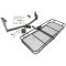 Trailer Tow Hitch For 09-12 INFINITI FX35 09-13 FX37 14-17 QX70 2013 FX37 Basket Cargo Carrier Platform Hitch Lock and Cover