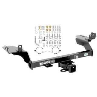Trailer Tow Hitch For 13-19 Ford Escape Platform Style 2 Bike Rack w/ Anti Rattle Hitch Lock