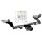 Trailer Tow Hitch For 13-19 Ford Escape Platform Style 2 Bike Rack w/ Anti Rattle Hitch Lock