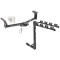 Trailer Tow Hitch w/ 4 Bike Rack For 12-21 Ford Ranger Sold Outside of USA tilt away adult or child arms fold down carrier