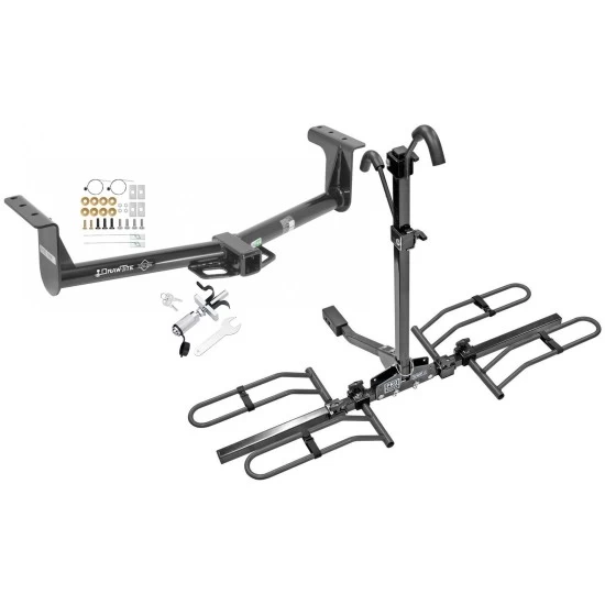 Trailer Tow Hitch For 12-21 Ford Ranger Sold Outside of USA Platform Style 2 Bike Rack w/ Anti Rattle Hitch Lock