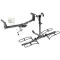 Trailer Tow Hitch For 12-21 Ford Ranger Sold Outside of USA Platform Style 2 Bike Rack w/ Anti Rattle Hitch Lock