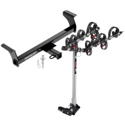 Trailer Tow Hitch For 12-21 Isuzu D-Max w/ 4 Bike Carrier Rack