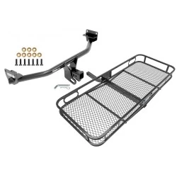 Trailer Tow Hitch For 16-18 Hyundai Tucson 19-21 Except Night Edition Basket Cargo Carrier Platform w/ Hitch Pin