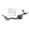 Trailer Tow Hitch For 14-24 RAM ProMaster 1500 2500 (3500 w/o Extended Body) Platform Style 2 Bike Rack w/ Anti Rattle Hitch Lock
