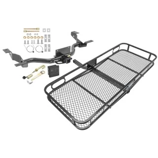 Trailer Tow Hitch For 14-27 Ram ProMaster 1500 2500 All Models 3500 Except EXT Basket Cargo Carrier Platform Hitch Lock and Cover