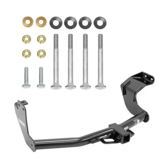 Trailer Tow Hitch For 14-20 Mitsubishi Outlander Except PHEV Platform Style 2 Bike Rack w/ Anti Rattle Hitch Lock
