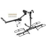 Trailer Tow Hitch For 15-21 KIA Sedona Platform Style 2 Bike Rack w/ Anti Rattle Hitch Lock