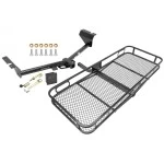 Trailer Tow Hitch For 15-21 KIA Sedona Basket Cargo Carrier Platform Hitch Lock and Cover