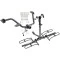 Trailer Tow Hitch For 15-18 Chevy City Express 13-21 Nissan NV200 Platform Style 2 Bike Rack w/ Anti Rattle Hitch Lock