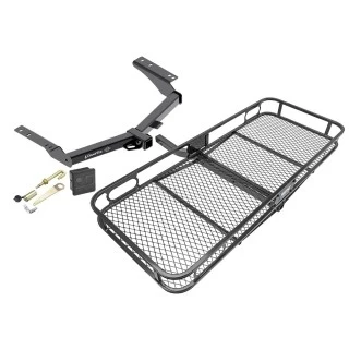 Trailer Tow Hitch For 2014 Toyota Prado Basket Cargo Carrier Platform Hitch Lock and Cover
