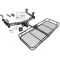 Trailer Tow Hitch For 15-19 Chevy Silverado GMC Sierra 2500HD 3500HD Basket Cargo Carrier Platform Hitch Lock and Cover