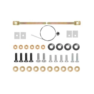 Trailer Tow Hitch For 15-19 Chevy Silverado GMC Sierra 2500HD 3500HD Deluxe Package Wiring 2" Ball and Lock