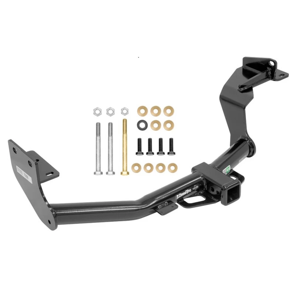 Trailer Tow Hitch For 16-20 Kia Sorento 19-20 Hyundai Santa Fe Platform Style 2 Bike Rack w/ Anti Rattle Hitch Lock