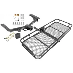 Trailer Tow Hitch For 15-24 Ford Transit 150 250 350 Basket Cargo Carrier Platform Hitch Lock and Cover 