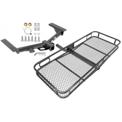 Trailer Tow Hitch For 15-27 Ford Transit 150 250 350 Except Cab & Chassis and Cutaway 22-27 E-Transit Basket Cargo Carrier Platform w/ Hitch Pin