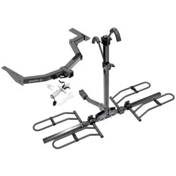 Trailer Tow Hitch For 05-15 Toyota Hilux SW4 Platform Style 2 Bike Rack w/ Anti Rattle Hitch Lock
