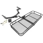 Trailer Tow Hitch For 05-15 Toyota Hilux SW4 Basket Cargo Carrier Platform Hitch Lock and Cover