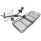 Trailer Tow Hitch For 15-21 Ford F-150 Basket Cargo Carrier Platform Hitch Lock and Cover