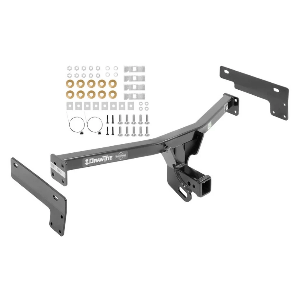 Trailer Tow Hitch For 15-19 Lincoln MKC Platform Style 2 Bike Rack w/ Anti Rattle Hitch Lock