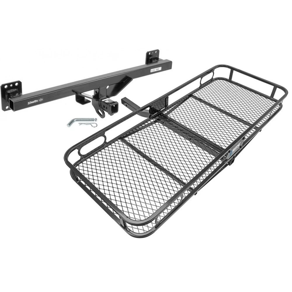 Trailer Tow Hitch For 07-16 Audi Q7 11-14 Porsche Cayenne 11-17 VW Touareg Basket Cargo Carrier Platform w/ Hitch Pin