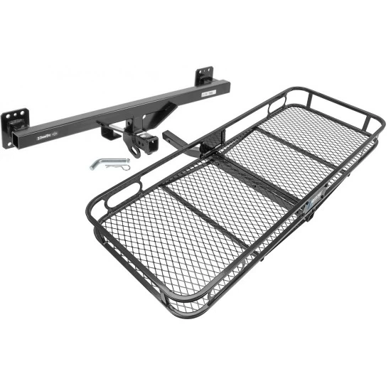 Trailer Tow Hitch For 07-16 Audi Q7 11-14 Porsche Cayenne 11-17 VW Touareg Basket Cargo Carrier Platform w/ Hitch Pin