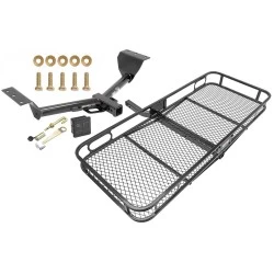 Trailer Tow Hitch For 15-17 Lexus NX200t Basket Cargo Carrier Platform Hitch Lock and Cover