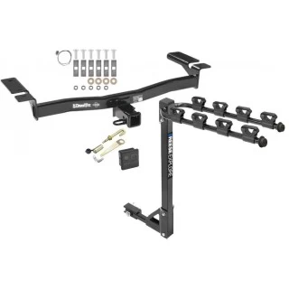 Custom Fit Trailer Hitch 4 Bike Carrier Security J-Pin Rubber Hitch Plug Cover Installation Hardware Installation Instructions 75992 1393100G 63201 7010 Draw-Tite Trailer Tow Hitch 4 Bike Rack 07-15 Edge Lincoln MKX tilt away adult or child arms fold dow Trailer Tow Hitch w/ 4 Bike Rack For 07-15 Ford Edge Lincoln MKX tilt away adult or child arms fold down carrier w/ Lock and Cover