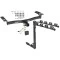 Custom Fit Trailer Hitch 4 Bike Carrier Security J-Pin Rubber Hitch Plug Cover Installation Hardware Installation Instructions 75992 1393100G 63201 7010 Draw-Tite Trailer Tow Hitch 4 Bike Rack 07-15 Edge Lincoln MKX tilt away adult or child arms fold dow Trailer Tow Hitch w/ 4 Bike Rack For 07-15 Ford Edge Lincoln MKX tilt away adult or child arms fold down carrier w/ Lock and Cover