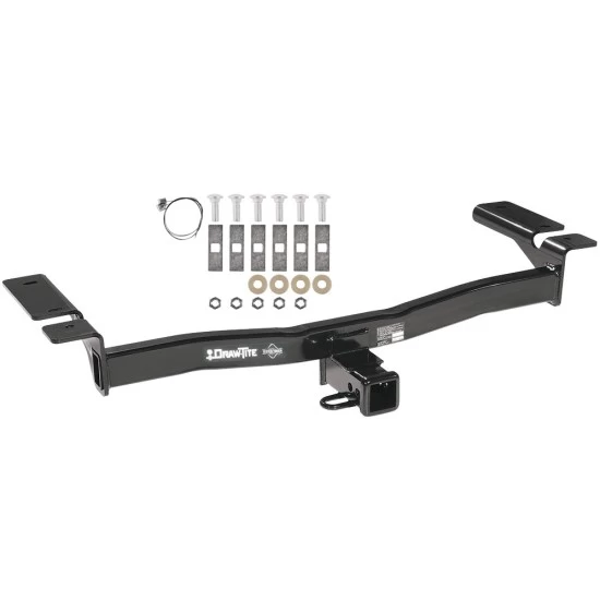 Trailer Tow Hitch For 07-14 Ford Edge 07-15 Lincoln MKX Platform Style 2 Bike Rack w/ Anti Rattle Hitch Lock