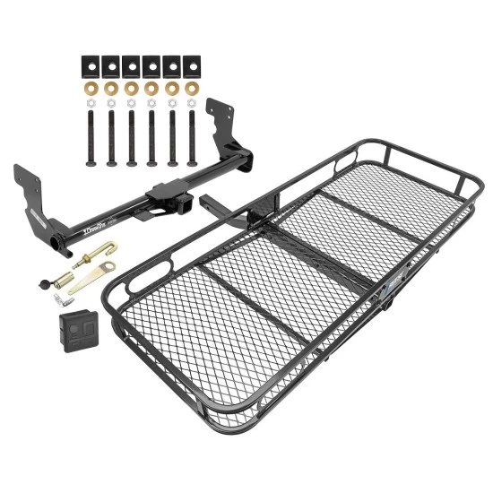 Trailer Tow Hitch For 16-23 Mercedes Metris Basket Cargo Carrier Platform Hitch Lock and Cover