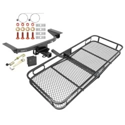 Trailer Tow Hitch For 16-23 Mazda CX-9 Basket Cargo Carrier Platform Hitch Lock and Cover