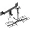 Trailer Tow Hitch For 17-24 Jaguar F-Pace Platform Style 2 Bike Rack w/ Anti Rattle Hitch Lock
