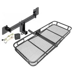 Trailer Tow Hitch For 17-26 Jaguar F-Pace Basket Cargo Carrier Platform Hitch Lock and Cover