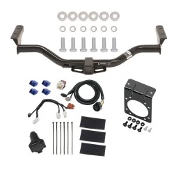 Trailer Tow Hitch w/ 7-Way RV Wiring For 13-20 Nissan Pathfinder 14-20 INFINITI QX60 Harness Kit Mounting Bracket 2" Tow Receiver Class 3