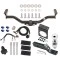 Complete Tow Package For 13-20 Nissan Pathfinder 14-20 INFINITI QX60 w/ 7-Way RV Wiring Harness Kit 2" Ball and Mount Bracket 2" Receiver Class 3