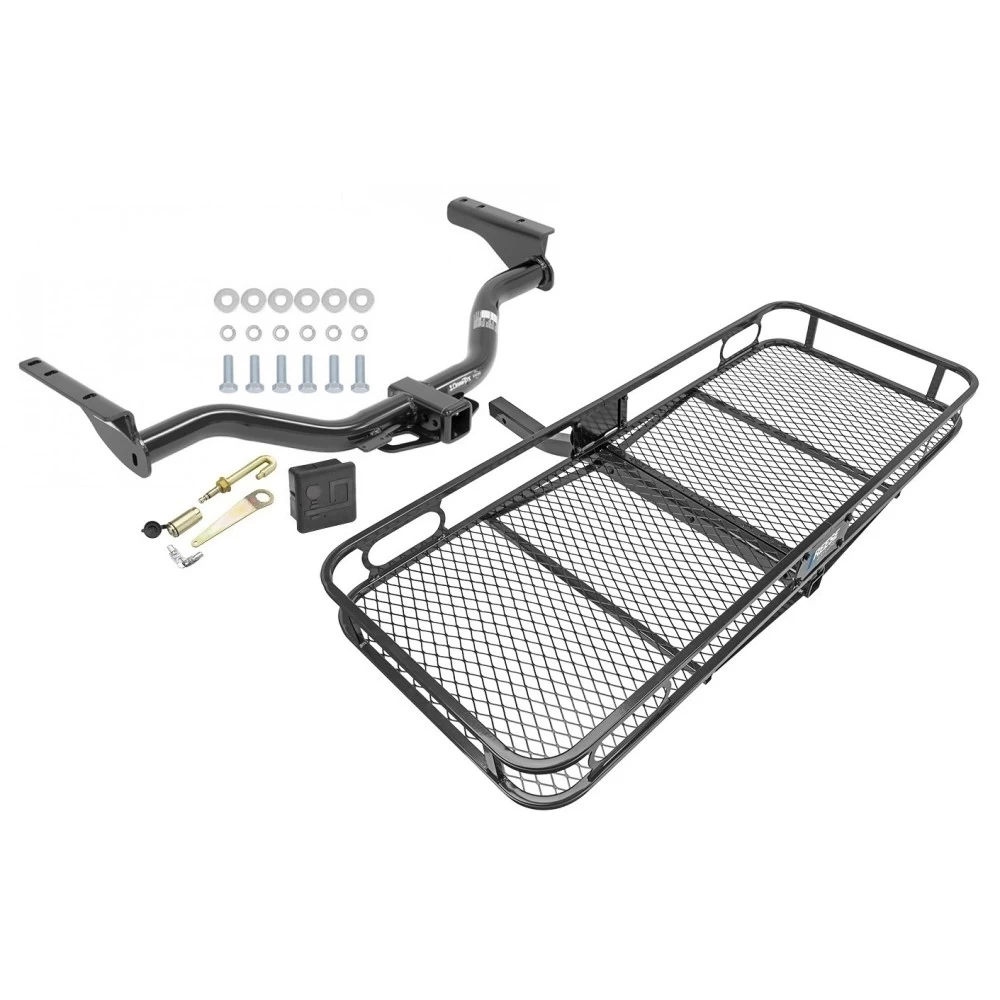 Trailer Hitch For 13-20 Nissan Pathfinder 14-20 INFINITI QX60 2013 JX35 Basket Cargo Carrier Platform Hitch Lock and Cover