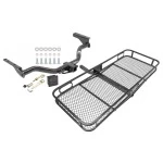 Trailer Hitch For 13-20 Nissan Pathfinder 14-20 INFINITI QX60 2013 JX35 Basket Cargo Carrier Platform Hitch Lock and Cover